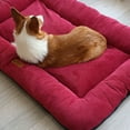 thumbnail image 2 of Pet Supplies Corduroy Pet Mat Seasonal Universal Cat Dog Nest Easy to Clean, Breathable, and Warm Cat Dog Nest Mat, 2 of 5