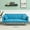 Light Blue, variant on 71" Blue Velvet Bed - Fits Small Living Environments Room, Bedroom, Office Adjustable Posture Settings, Solid Construction, Easy Assembly Instructions Convertible Bed, 71-inch, Multi-functional For