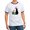 Navy/White, variant on CafePress - Santa Cat & Mouse Ringer T - 100% Cotton Ringed T-Shirt