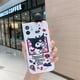 thumbnail image 1 of Sanrio Kuromi-funda de teléfono de silicona con cordón 3D, carcasa suave anticaída para iPhone 14, 13, 12, 11 Pro Max, XR, XS MAX, X Girl Fivean unisex, 1 of 2