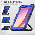 thumbnail image 5 of for Lenovo Tab M8 4th Gen Case 8 inch 2024/2023, 360 Rotating Shockproof Cover with Stand, Handle, Shoulder Strap, Dark Blue Panel, 5 of 7