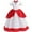 White, variant on Princess Pink/White Peach Costume for Girls Halloween Cosplay Dress Up 3-4 Years