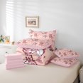 thumbnail image 5 of Erosebridal Cute Bowknot Bedding King Size,Farmhouse Cowgirl Boots Comforter Sets with Sheets,Chic Botanical Flower Daisy Bedding Sets King Size,Ultra Soft Bedroom Decorative Reversible,7pcs, 5 of 6