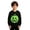 Black, variant on Girls Boys Glowing Pumpkin Print Crew Neck Sweatshirt Long Sleeve Pullover Soft Casual Fall Winter Halloween Party Top for Kids 12-24 Months