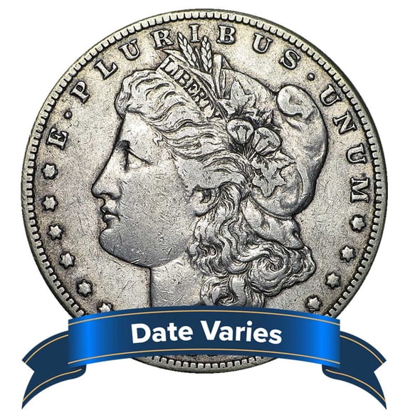1878 - 1904 $1 Morgan Silver Dollar Very Fine VG-VF