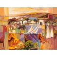 thumbnail image 2 of Krahmer, Frank 18x15 Gold Ornate Wood Framed with Double Matting Museum Art Print Titled - Racconto italiano, 2 of 4