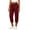 #07 Wine 【Mix, Match & Rotate: Stock Up on Daily Colors】, variant on Women's Linen Cotton Cropped Pants, High Waist Loose Fit Tapered Pants with Pockets, Casual Summer Beach Trousers, Capri Pants for Women, Womens Cropped | VerBelle,Army Green L
