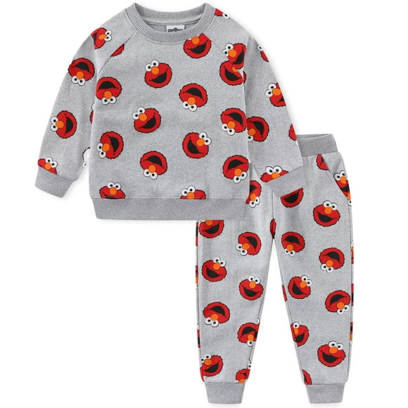 Conjunto de Ropa de Plaza Sésamo con Elmo y Monstruo de las Galletas para Niños