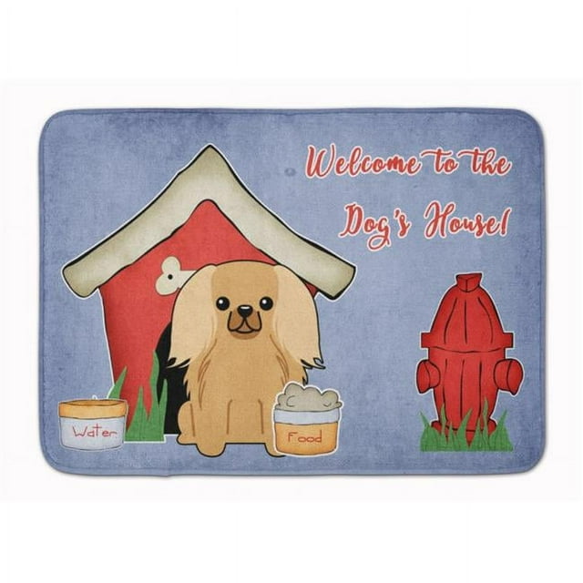 Carolines Treasures BB2858RUG Chien Maison Pekingnese Fawn Sable Machine Lavable Mémoire Mousse Tapis