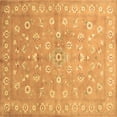 thumbnail image 1 of Ahgly Company Indoor Square Abstract Brown Contemporary Area Rugs, 8' Square, 1 of 4