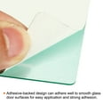 thumbnail image 5 of Uxcell Push Pull Door Sign Acrylic Self Adhesive Square Sticker Green 4 Pack, 5 of 6