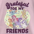 thumbnail image 2 of Girl's My Little Pony: Friendship is Magic Grateful for my Friends Graphic Tee Light Pink Medium, 2 of 4