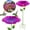 Pink, variant on Bird Baths For Outdoors Clearance Sale for Garden Decor Bird Baths For Outdoors Hummingbird Bath Small Bird Bath