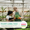thumbnail image 5 of Pawsdot 500Pcs Plastic Hanging Plant Labels Ideal for Succulent and Vegetable Classification in Garden Use, 5 of 8
