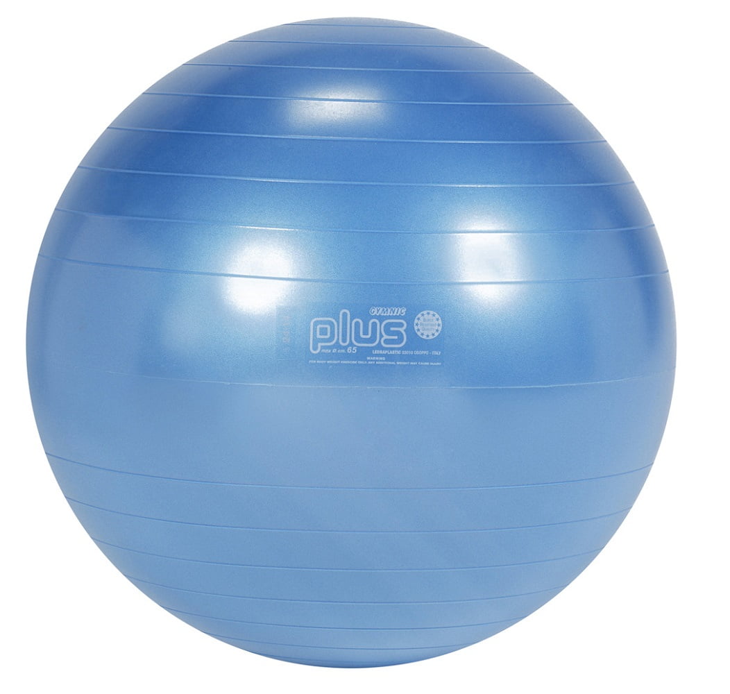 Gymnic Classic Plus Exercise Ball, 65 cm, Blue