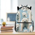 thumbnail image 5 of Lightweight Backpack Polar Bear School Bag Travel Laptop Daypack for Men Women Casual Rucksack, 5 of 6