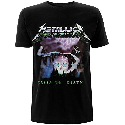 Metallica Men's Creeping Death Slim Fit T-Shirt XX-Large Black