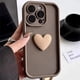 thumbnail image 3 of S 22 23 21 20 Cute 3d Love Heart Silicone Case For Samsung Galaxy S22 S21 S20 S23 Fe Ultra Plus 5g Women Matte Back Cover S20fe, 3 of 5