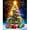 MT13490, variant on Adult Christmas Paint by Number Set - Christmas Tree Paint by Number Set, Adult Tree Paint by Number Set, Canvas Material, Frameless, Acrylic Paint, Suitable for Home Wall Decoration, 16x20 inches