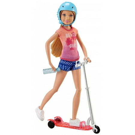 - Barbie Stacie Doll & Scooter