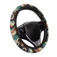 thumbnail image 6 of Uorisanigo Aztec Print Steering Wheel Cover for Women Sunflower 15 Inch Car Steering Wheel Cover with Elastic Ddge Breathable Car Steering Protector for Winter Car Accessories Gift for Wife, 6 of 8