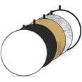 thumbnail image 1 of Reflector de luz K&F Concept 5 en 1 de 80 cm para estudio y exteriores, 1 of 8