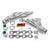 Doug's Headers D306 1 3/4" 4 Tube Shorty Metallic Ceramic Coated Exhaust Header Fits select: 1972-1981 PONTIAC FIREBIRD, 1966-1967 CHEVROLET IMPALA