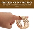 thumbnail image 2 of 10 Pack 3 Inch Gold Dream Catcher Metal Rings Hoops Macrame Ring for Dreamcatchers and Crafts, 2 of 5