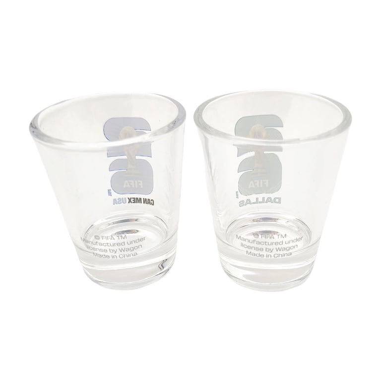 FIFA World Cup 2026 Host City & Country Soccer Shot Glass Set