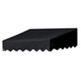 thumbnail image 1 of IDM Worldwide 3020909 Traditional Door Canopy Ebony 4 ft., 1 of 1