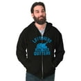 thumbnail image 5 of Leftovers are for Quitters Turkey Day Zip Up Hoodie Men's Women's Brisco Brands X, 5 of 6