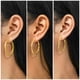 thumbnail image 2 of JeenMata Juego de 3 Aros con Baño de Oro Amarillo y Varios Diseños, 2 of 5