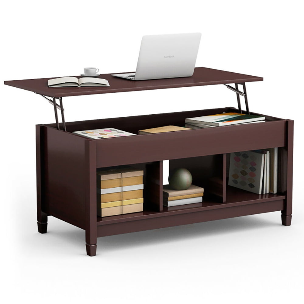 Finihen Lift Top Coffee Table, Lift Tabletop Dining Table, Lift Top Coffee Table with Hidden Storage Compartment, for Living Room, Office, Coffee Finihen Lift Top Coffee Table, Lift Tabletop Dining Table, Lift Top Coffee Table with Hidden Storage Compartment, for Living Room, Office, Coffee
