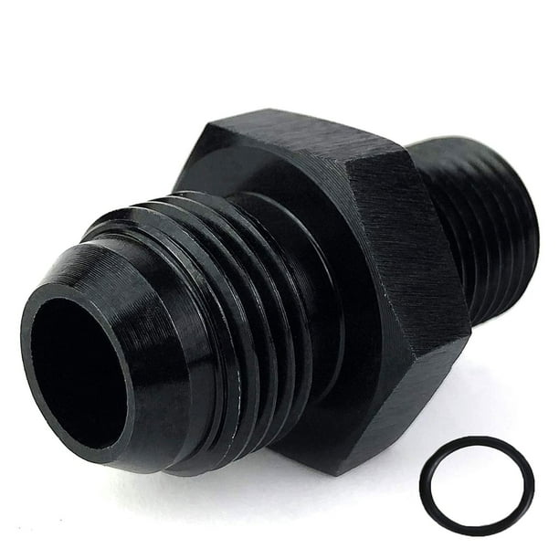 6AN AN6 Male to M16x1.5 Aluminum Billet Fittings Flare Union Adapter