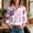 A13 Purple, variant on Valentine's Day Shirt for Women Half Button Stripe Ruffled Stand Collar Pink Love Heart Print Casual Blouses Puff Sleeve Graphic Pullover Top V Neck Going Out Tops Long Sleeve Shirts Cute S-3XL