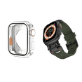thumbnail image 1 of Correa para Apple Watch, Silicona y Titanio con Case, 1 of 3