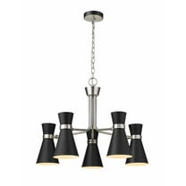 5 Light Chandelier in Period Inspired Style 27 inches Wide By 20 inches High Bailey Street Home 372-Bel-4186036