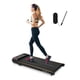 thumbnail image 1 of Caminadora Bajo Escritorio Premium SereneLife con Control Remoto, Velocidad Maxima de 8 km/h, Compacta para Guardar Bajo la Cama, 2.5 HP, App Compatible, Fácil de Montar y Almacenar, Capacidad 120 kg, 1 of 7