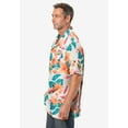thumbnail image 3 of Men's Big & Tall Tropical Rayon Short-Sleeve Shirt, 3 of 5