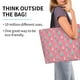 thumbnail image 2 of Easygdp Pastel Christmas Trees on Pink Bolsas Tote para Mujer, Bolsos de Hombro para Viaje, Bolsos de Mano de Gran Capacidad para Compras y Trabajo, 2 of 8