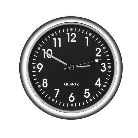 Automotive Stick\-On Digital Watch Clock Car Ornaments Interior Decorations luminous Type No.01