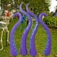 thumbnail image 1 of 4 piezas de tentáculos inflables de pulpo para Halloween, decoración creativa de PVC para Halloween, para césped, puerta de entrada y exterior., 1 of 10