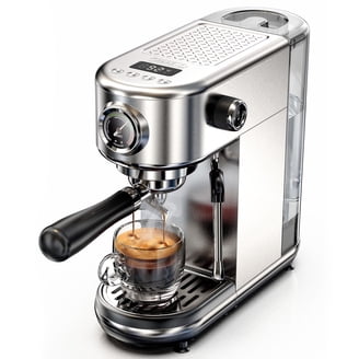 HIBREW 20 Bar Semi-Automatic Espresso Machine, Stainless Steel