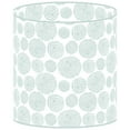thumbnail image 2 of LampPix 10.00" Table Lamp Shade - Nouveau Circles Lt Green Custom Printed Canvas Desk Lampshade with Acrylic Spider Fitting by ArtToFrames (LP-60), 2 of 4
