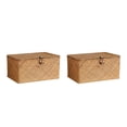 thumbnail image 1 of Matsuzay Caja a prueba de polvo de apertura grande respetuosa con el medio ambiente de fibra para un fácil almacenamiento, segura para el 26*14*11 CM 2Conjunto, 1 of 6