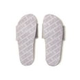 thumbnail image 3 of Victoria's Secret Pink Women's Logo Single Strap Sherpa Slides Sandals Gray Large (9/10) NWT, 3 of 3