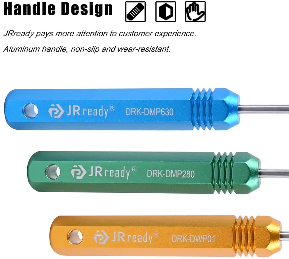 JRready DRK-DWP01 Weather Pack Terminal Extraction Removal Tool for Delphi Weatherpack connectors Automotive Electrical Connectors 