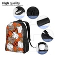 thumbnail image 5 of Haiem Various Pumpkins Backpack - Stylish and Durable 15-inch Laptop Backpack with Waterproof Oxford Fabric, 5 of 8