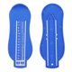 thumbnail image 2 of Dispositivo de medición de pies para niños, regla de medición de longitud de pies de 5 colores (azul), 2 of 5