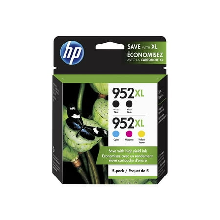 UPC: 0193905448036 | HP 952XL Black/Cyan/Magenta/Yellow Ink 6ZA00AN#140